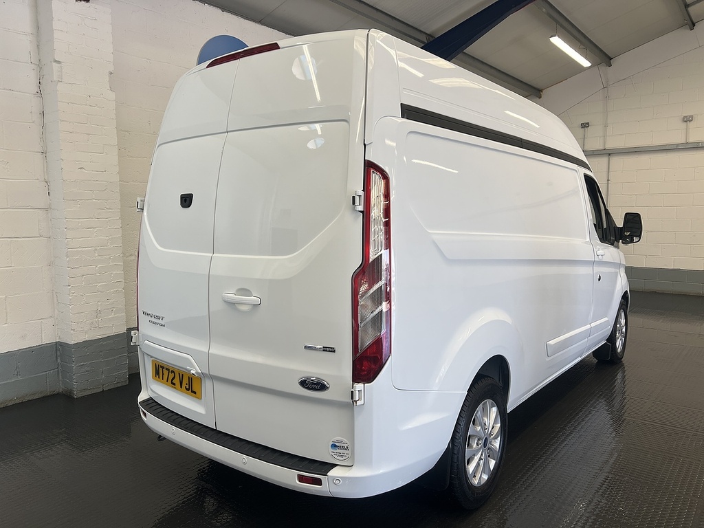Ford Transit Custom 2.0 300 Ecoblue Mhev Limited Panel Van MT72VJL White #5