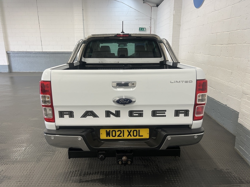 Ford Ranger 2.0 Ecoblue Limited Pickup Double Cab M White #4