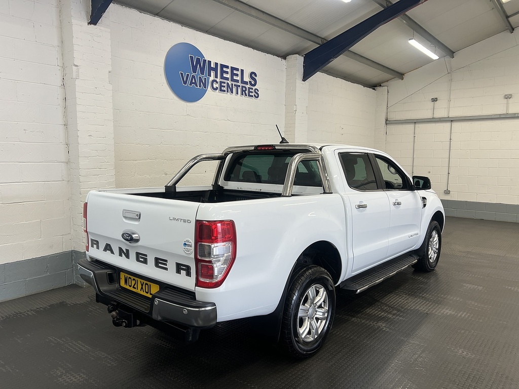 Ford Ranger 2.0 Ecoblue Limited Pickup Double Cab M White #5