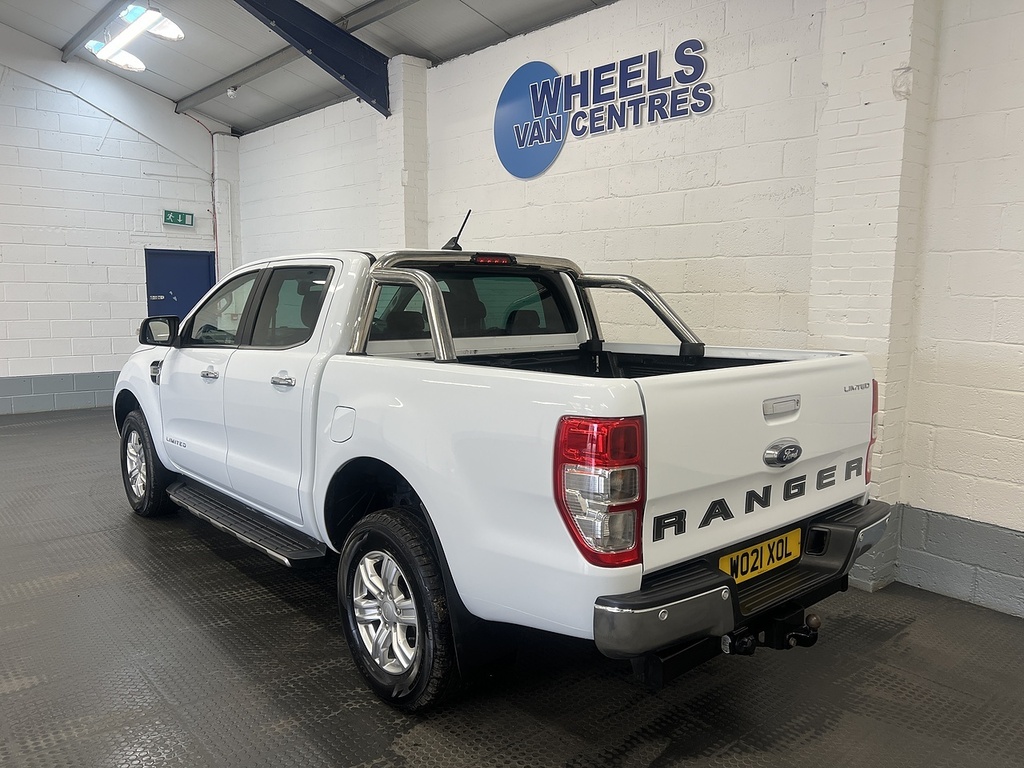 Ford Ranger 2.0 Ecoblue Limited Pickup Double Cab M White #3