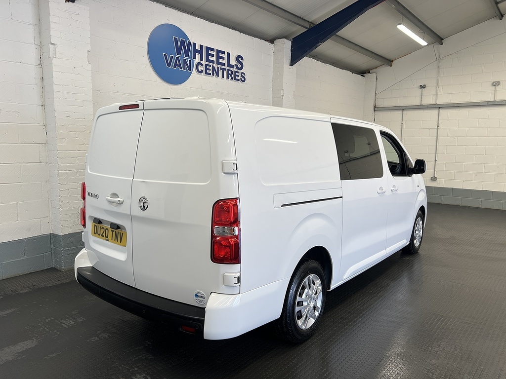 Vauxhall Vivaro 2.0 Turbo D 3100 Sportive Crew Van Double Cab White #5