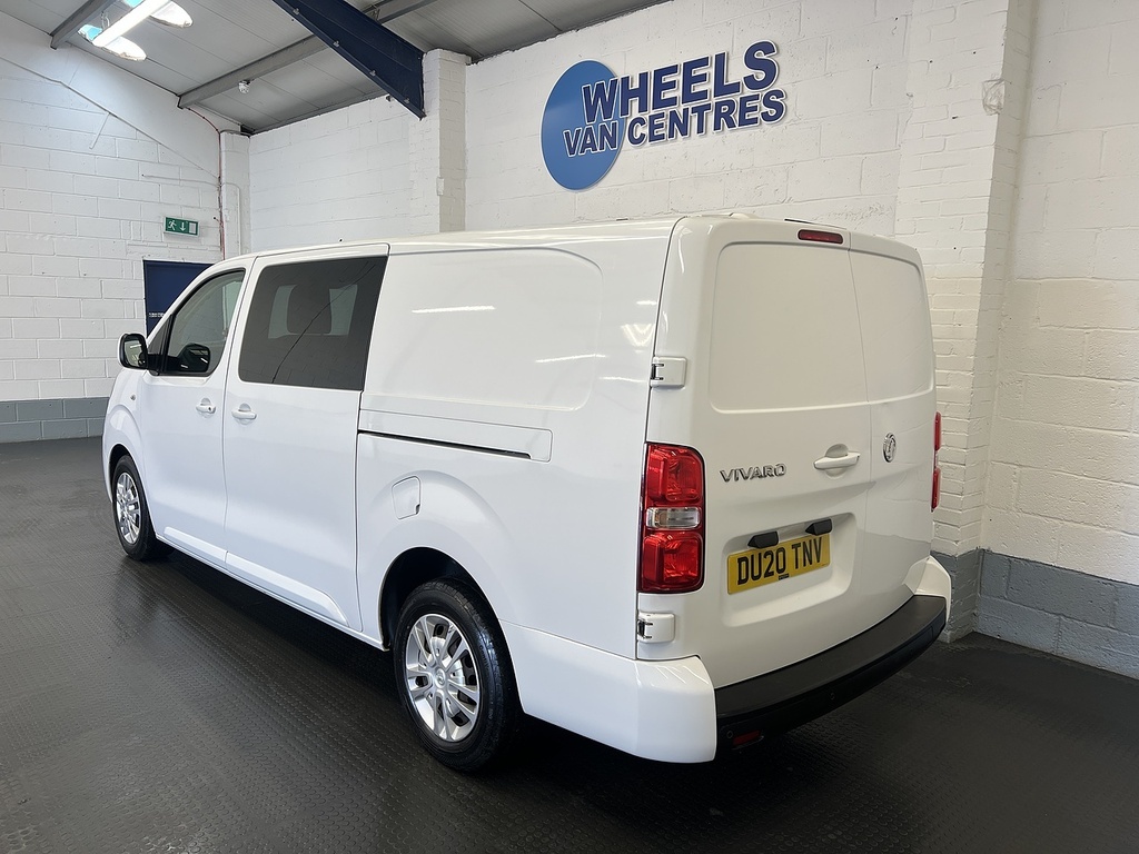 Vauxhall Vivaro 2.0 Turbo D 3100 Sportive Crew Van Double Cab White #3