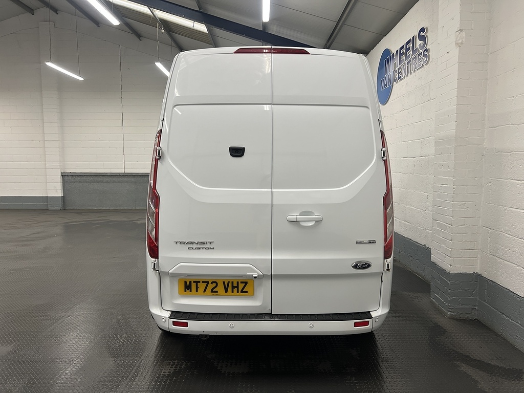 Ford Transit Custom 2.0 300 Ecoblue Mhev Limited Panel Van MT72VHZ White #4