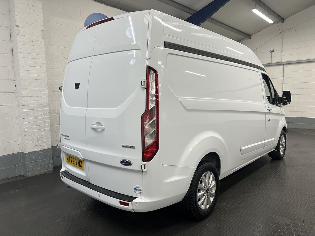 Ford Transit Custom 2.0 300 Ecoblue Mhev Limited Panel Van MT72VHZ White #5