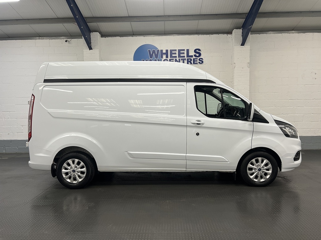 Ford Transit Custom 2.0 300 Ecoblue Mhev Limited Panel Van MT72VHZ White #6