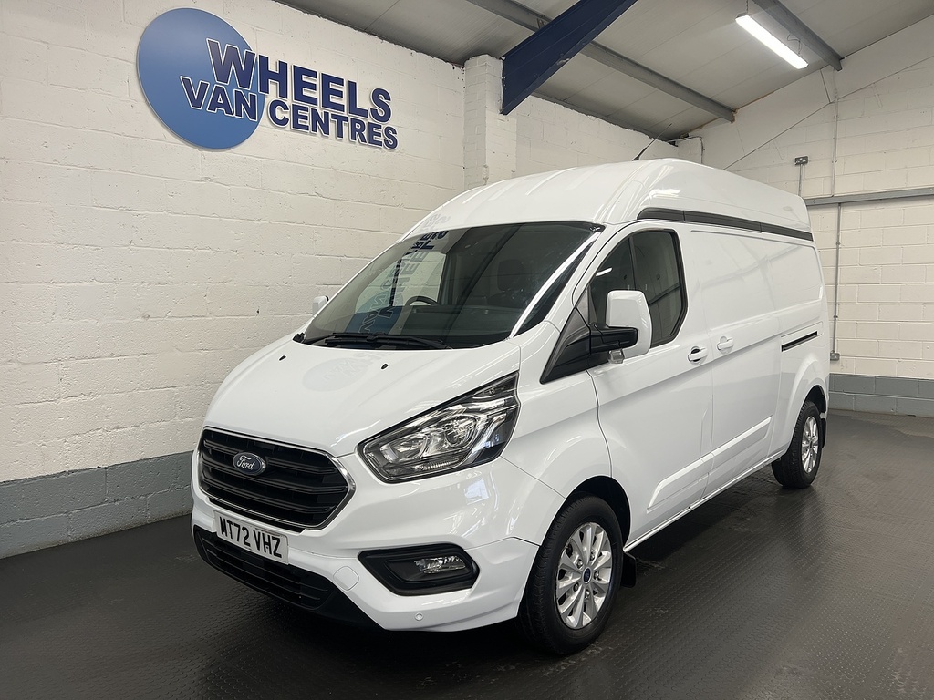 Ford Transit Custom 2.0 300 Ecoblue Mhev Limited Panel Van MT72VHZ White
