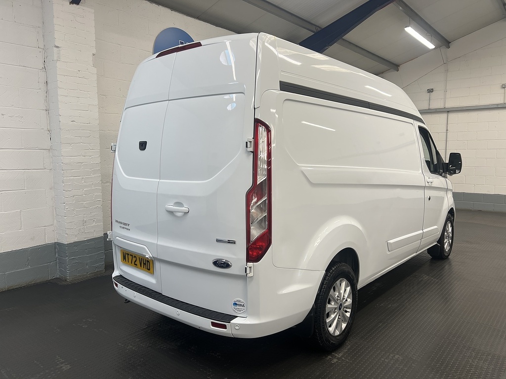 Ford Transit Custom 2.0 300 Ecoblue Mhev Limited Panel Van MT72VHD White #5