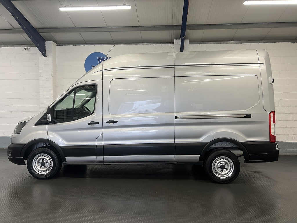 Ford Transit Custom 2.0 350 Ecoblue Leader Panel Van LD23TJU Silver #2