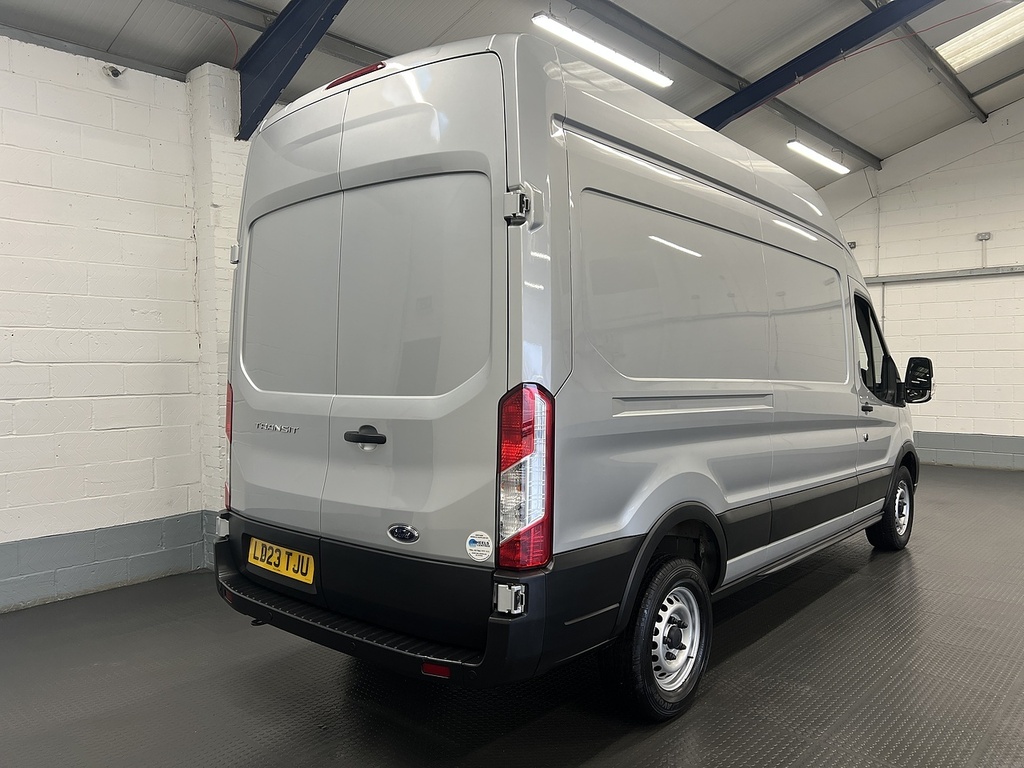 Ford Transit Custom 2.0 350 Ecoblue Leader Panel Van LD23TJU Silver #5