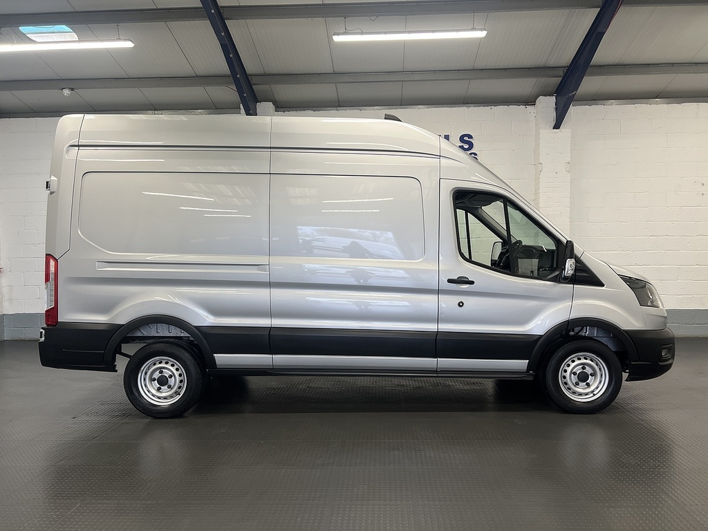 Ford Transit Custom 2.0 350 Ecoblue Leader Panel Van LD23TJU Silver #6
