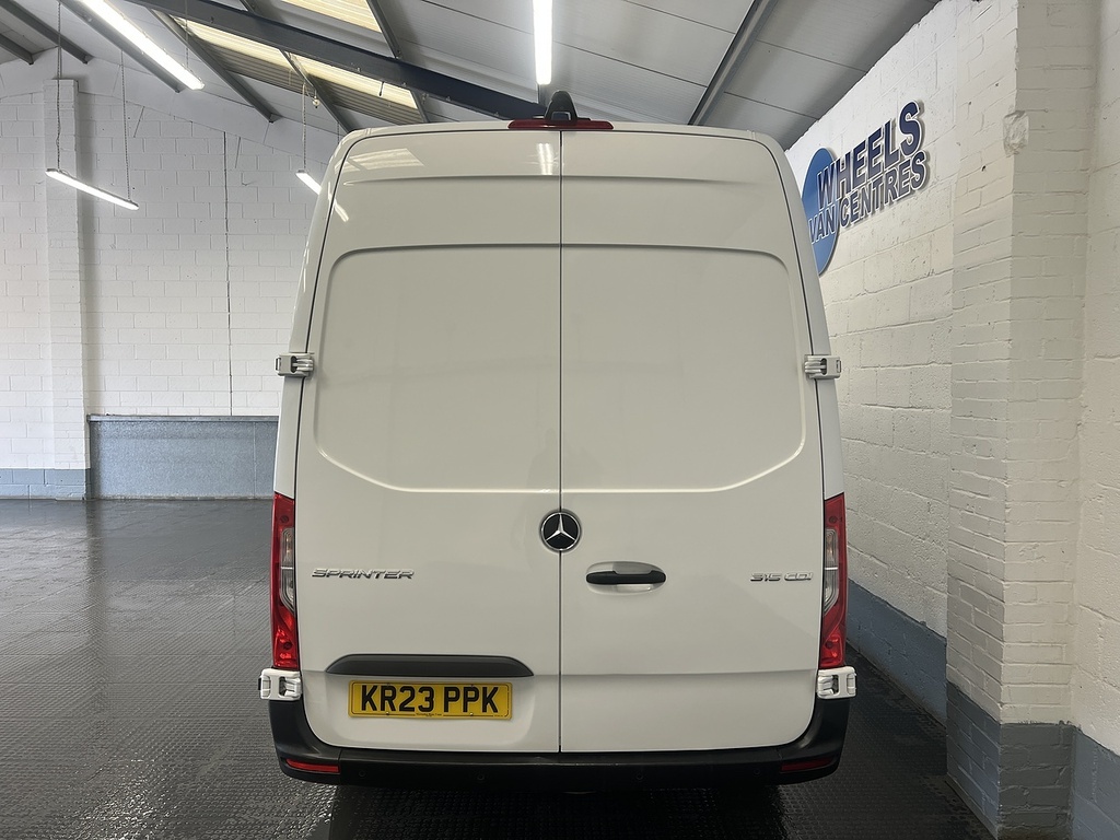 Mercedes-Benz Sprinter 2.0 315 Cdi Progressive Panel Van Manua KR23PPK White #4