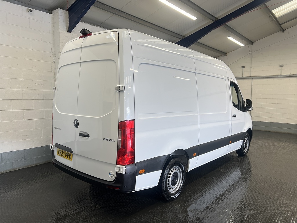 Mercedes-Benz Sprinter 2.0 315 Cdi Progressive Panel Van Manua KR23PPK White #5