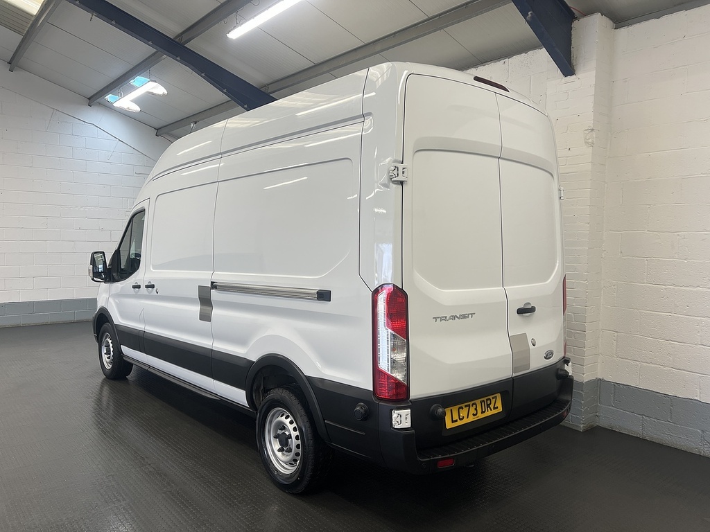 Ford Transit Custom 2.0 350 Ecoblue Leader Panel Van LC73DRZ White #3