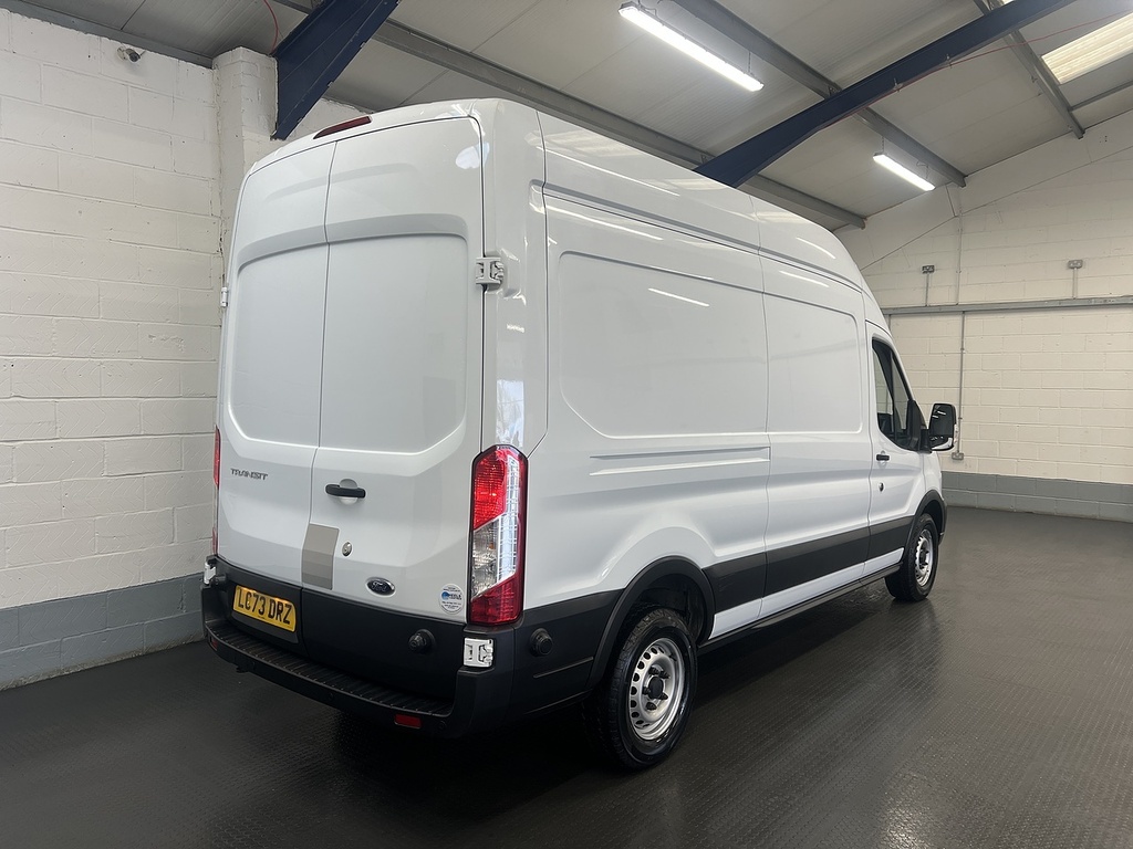 Ford Transit Custom 2.0 350 Ecoblue Leader Panel Van LC73DRZ White #5