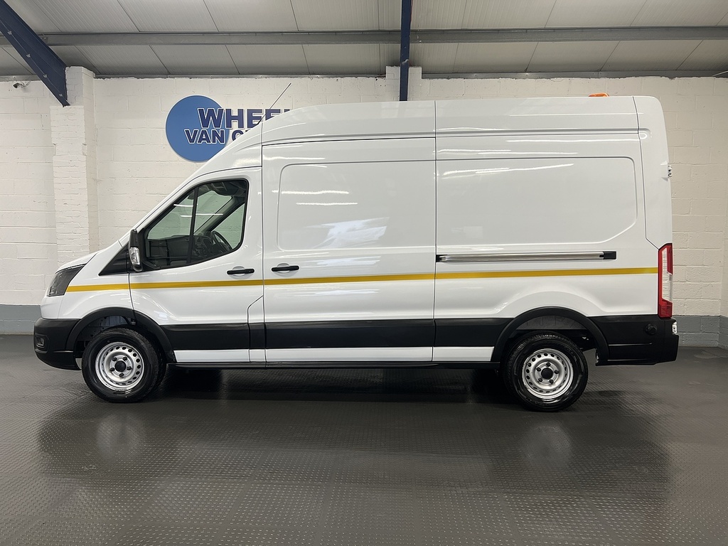 Ford Transit Custom 2.0 350 Ecoblue Leader Panel Van DV73CRZ White #2