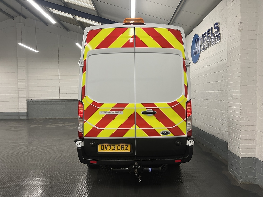 Ford Transit Custom 2.0 350 Ecoblue Leader Panel Van DV73CRZ White #4