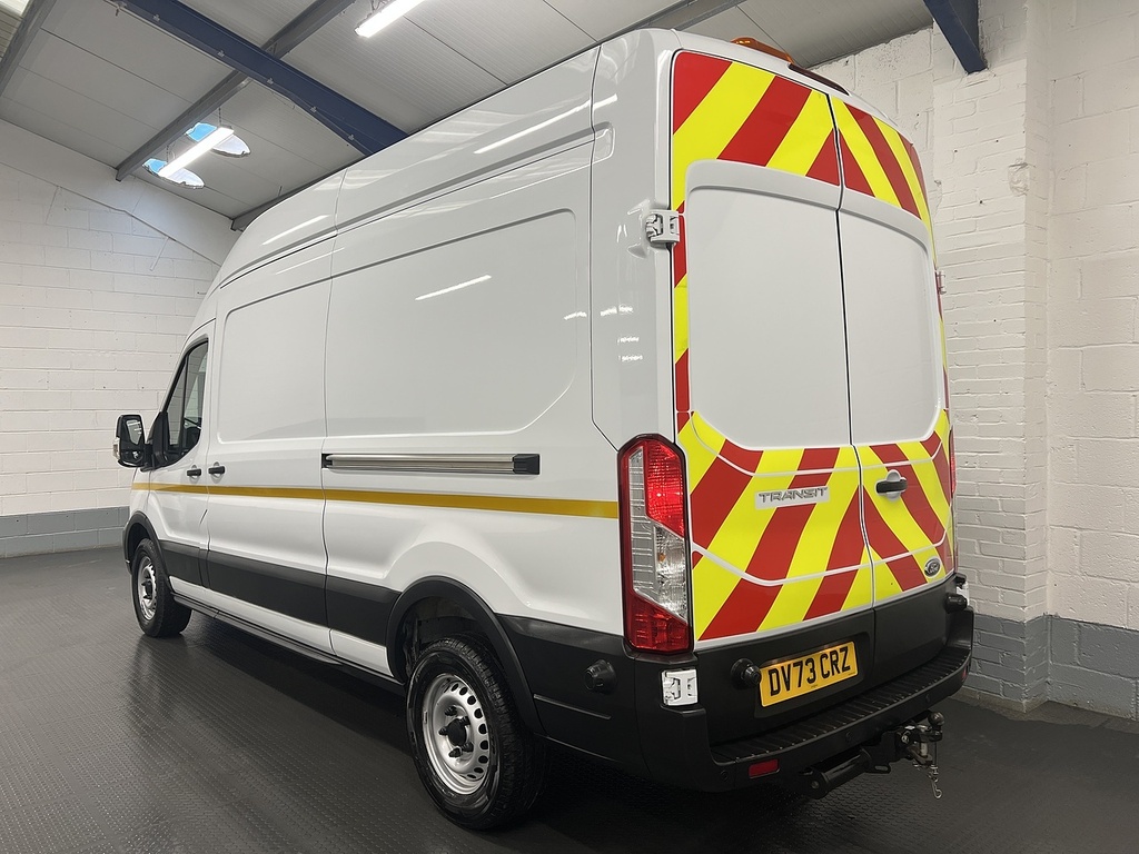 Ford Transit Custom 2.0 350 Ecoblue Leader Panel Van DV73CRZ White #3