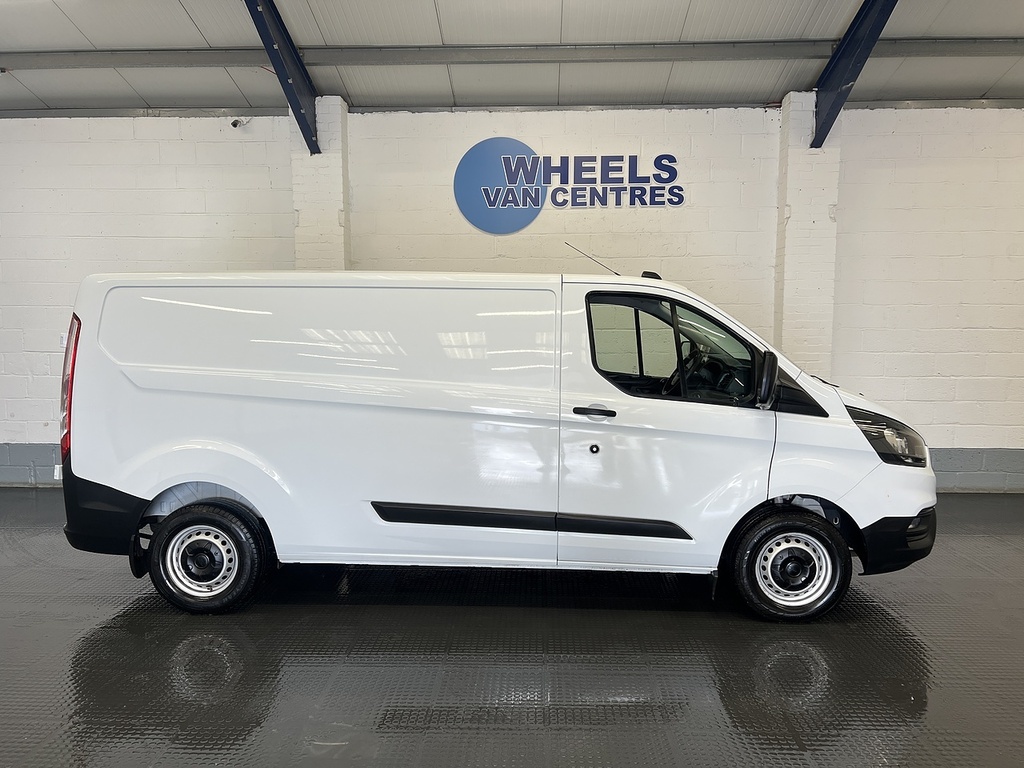 Ford Transit Custom 2.0 300 Ecoblue Leader Panel Van LE23JDZ White #6