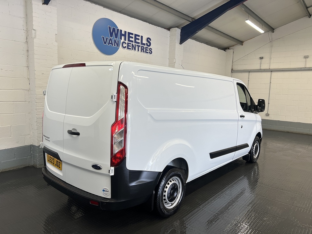 Ford Transit Custom 2.0 300 Ecoblue Leader Panel Van LE23JDZ White #5