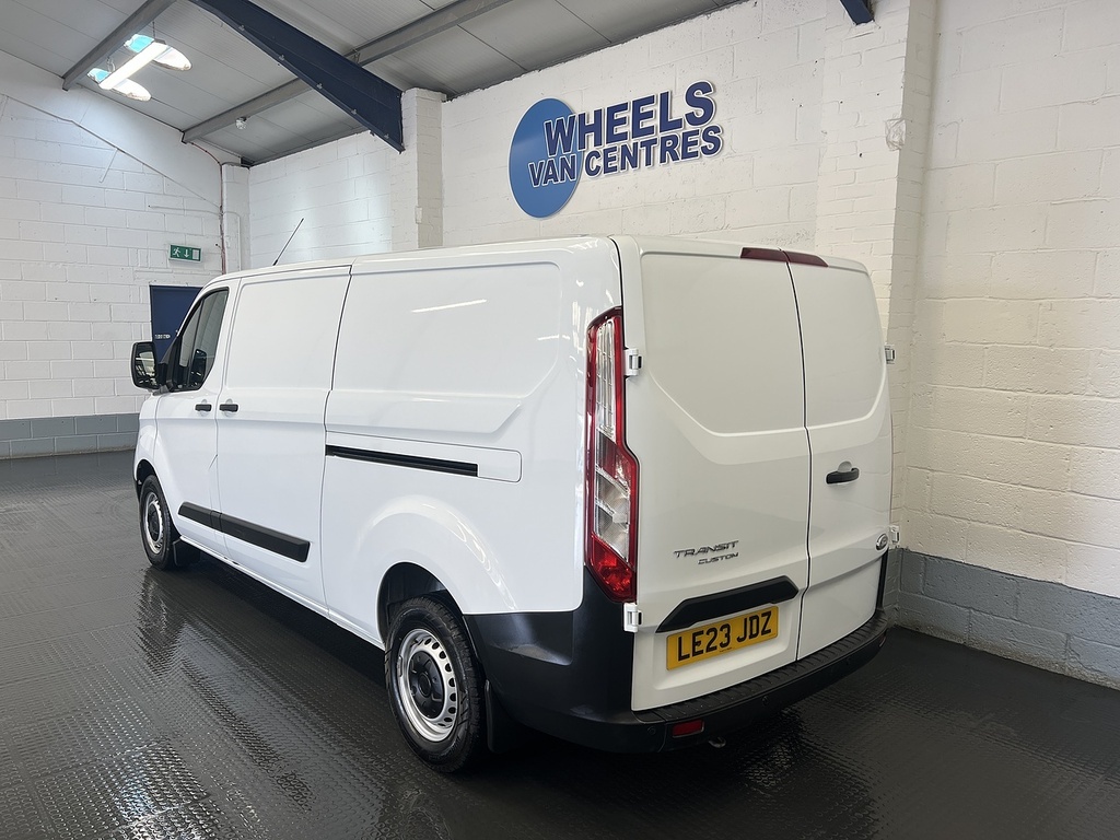 Ford Transit Custom 2.0 300 Ecoblue Leader Panel Van LE23JDZ White #3