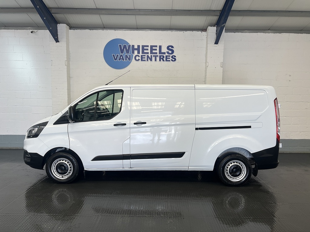 Ford Transit Custom 2.0 300 Ecoblue Leader Panel Van LE23JDZ White #2