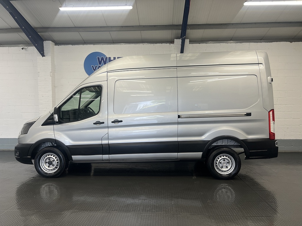 Ford Transit Custom 2.0 350 Ecoblue Leader Panel Van LD23THX Silver #2