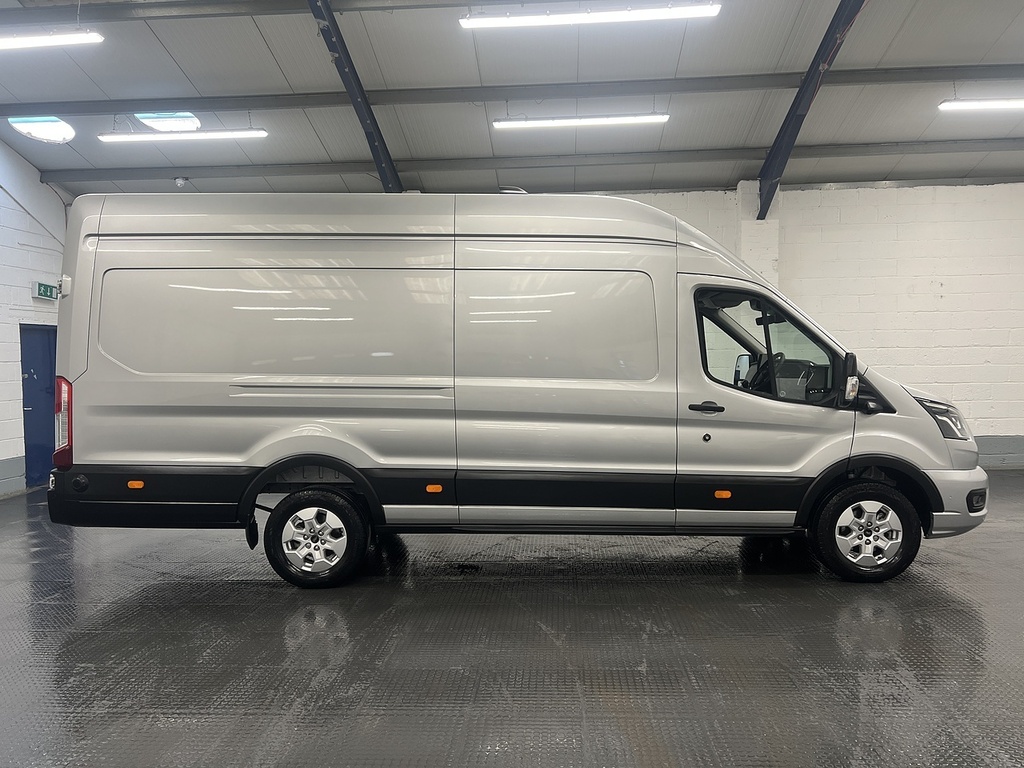Ford Transit Custom 2.0 350 Ecoblue Limited Panel Van Manua WN75UAK Silver #6