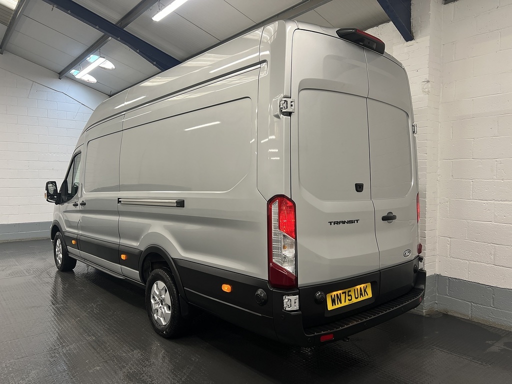 Ford Transit Custom 2.0 350 Ecoblue Limited Panel Van Manua WN75UAK Silver #3