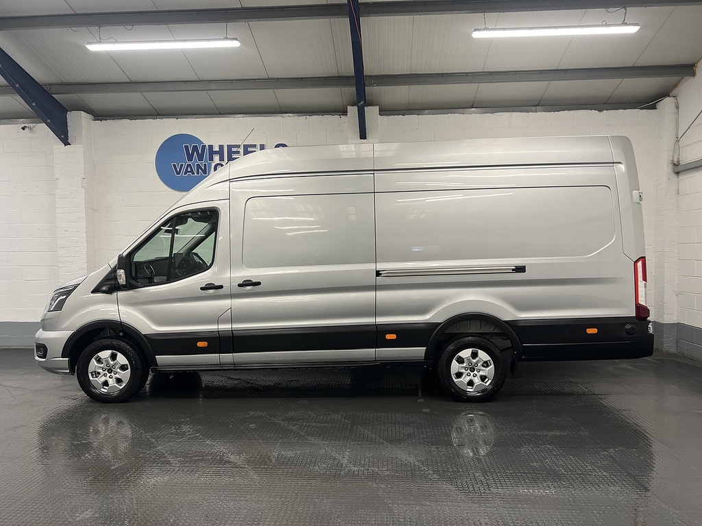 Ford Transit Custom 2.0 350 Ecoblue Limited Panel Van Manua WN75UAK Silver #2