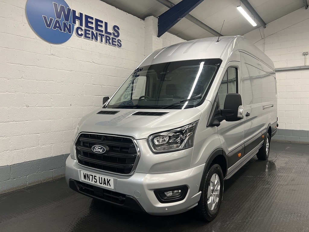Ford Transit Custom 2.0 350 Ecoblue Limited Panel Van Manua Silver