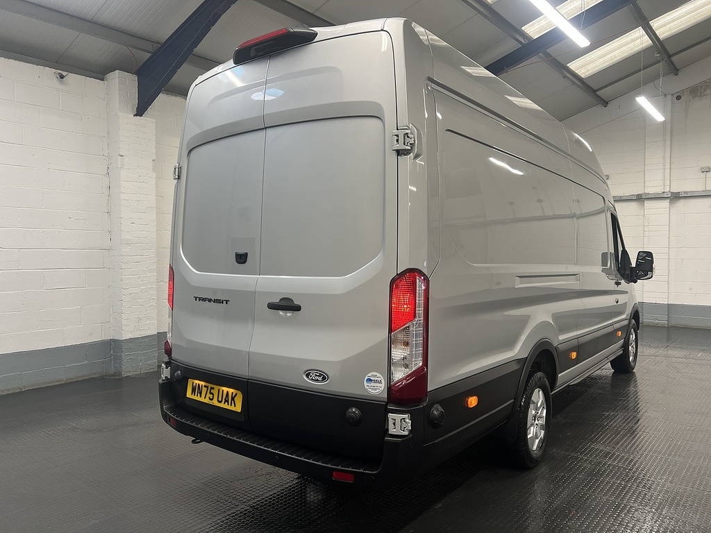 Ford Transit Custom 2.0 350 Ecoblue Limited Panel Van Manua WN75UAK Silver #5