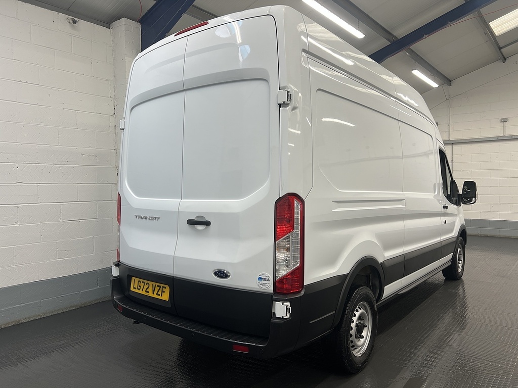 Ford Transit Custom 2.0 350 Ecoblue Leader Panel Van LG72VZF White #5