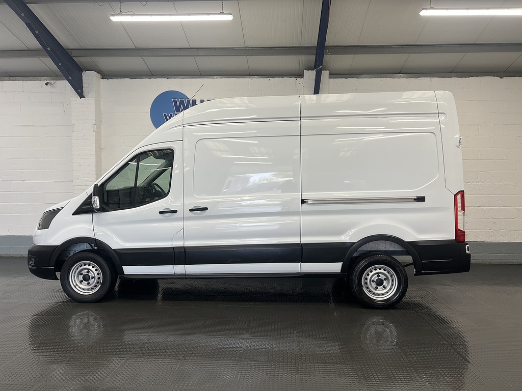 Ford Transit Custom 2.0 350 Ecoblue Leader Panel Van LG72VZF White #2