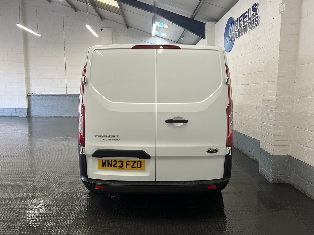 Ford Transit Custom 2.0 300 Ecoblue Leader Panel Van WN23FZO White #4