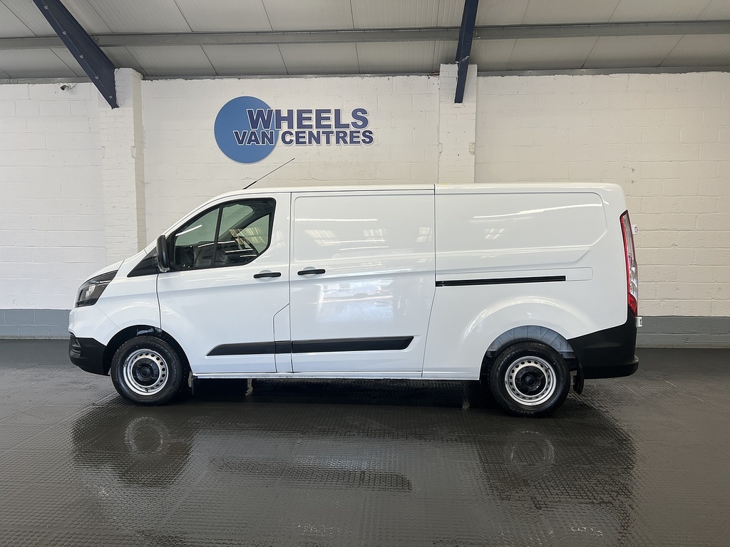 Ford Transit Custom 2.0 300 Ecoblue Leader Panel Van WN23FZO White #2