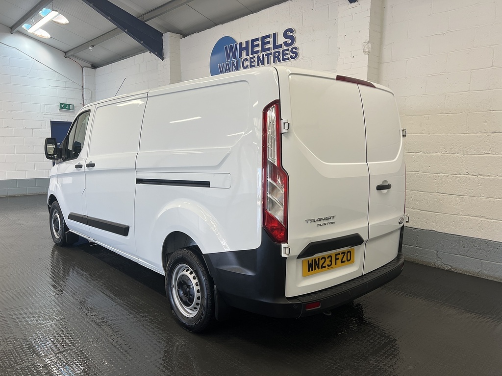 Ford Transit Custom 2.0 300 Ecoblue Leader Panel Van WN23FZO White #3