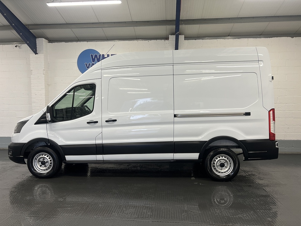 Ford Transit Custom 2.0 350 Ecoblue Leader Panel Van DN72MVZ White #2
