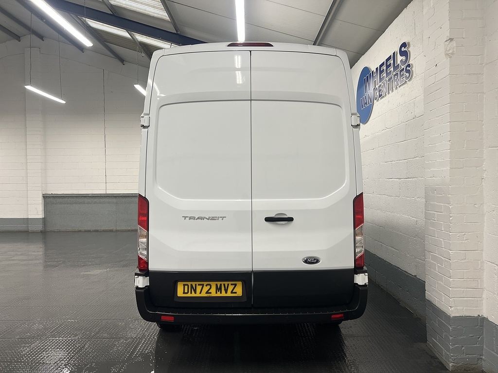 Ford Transit Custom 2.0 350 Ecoblue Leader Panel Van DN72MVZ White #4