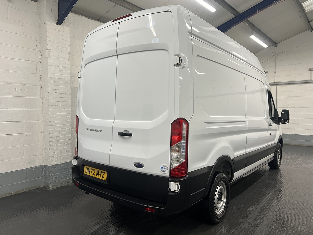 Ford Transit Custom 2.0 350 Ecoblue Leader Panel Van DN72MVZ White #5