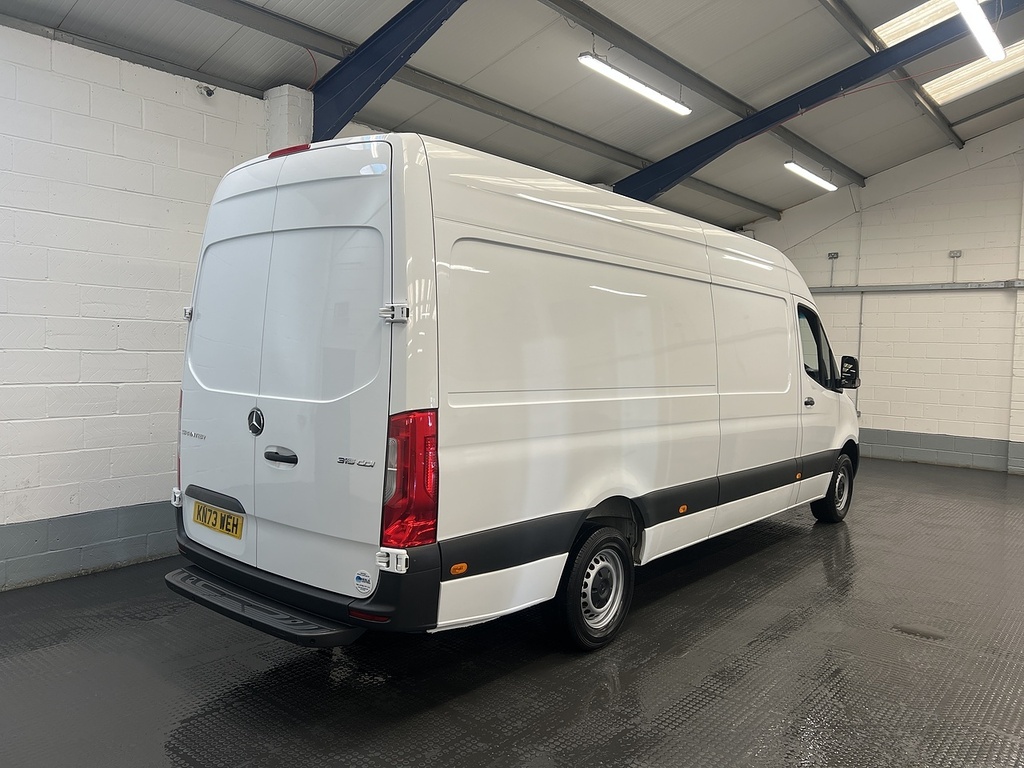 Mercedes-Benz Sprinter 2.0 315 Cdi Progressive Panel Van Manua KN73WEH White #5