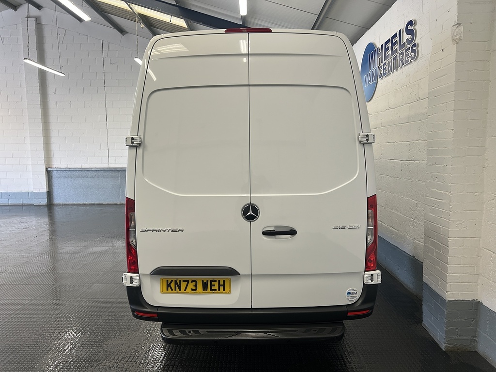 Mercedes-Benz Sprinter 2.0 315 Cdi Progressive Panel Van Manua KN73WEH White #4