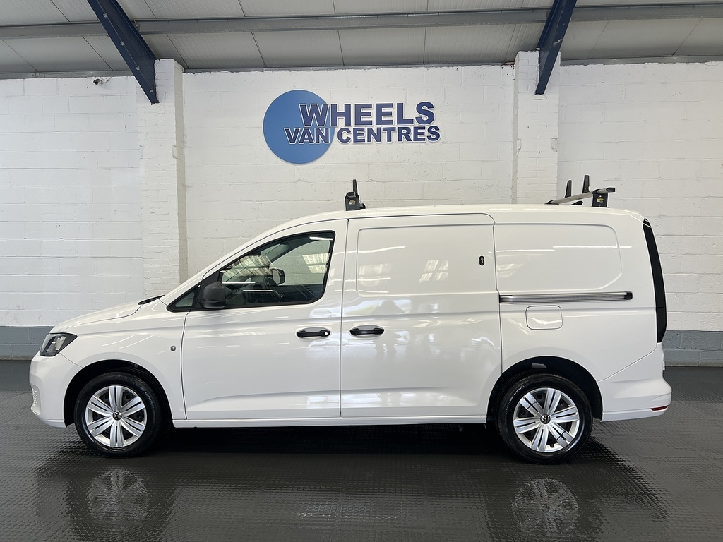 Volkswagen Caddy Maxi 2.0 Tdi C20 Commerce Plus Panel Van 6Dr Man White #2