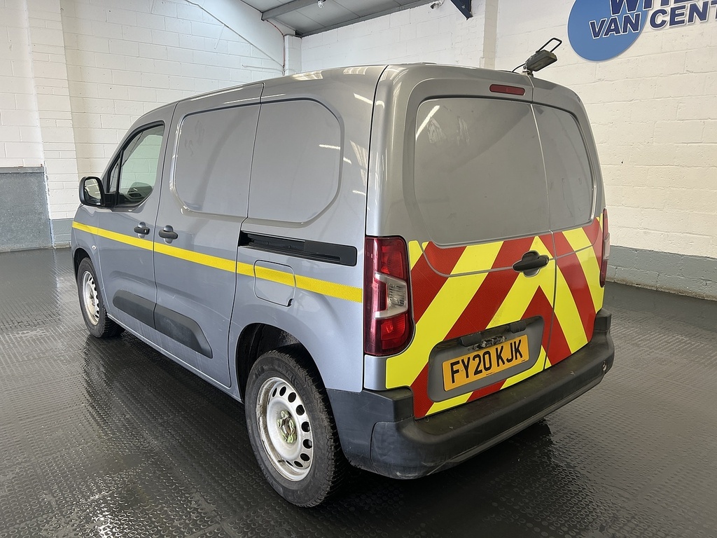 Peugeot Partner 1.5 Bluehdi 1000 Grip Standard Panel Van Diese FY20KJK Grey #2