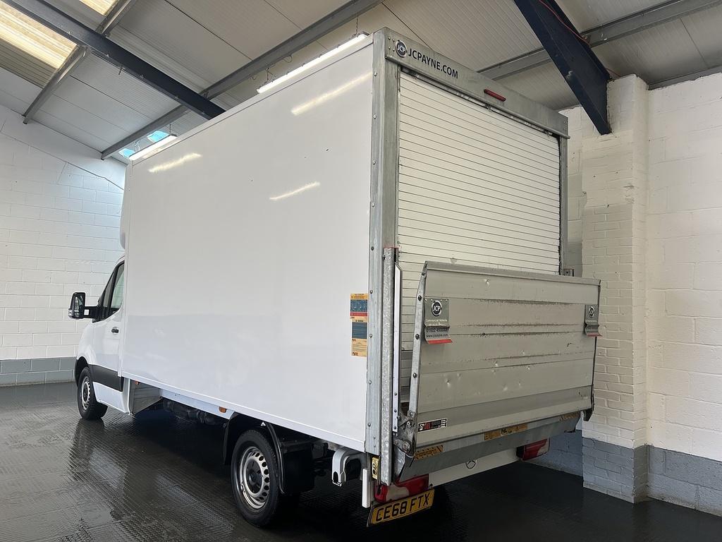 Mercedes-Benz Sprinter 314 Cdi 2.1 L3 Luton 2.1 Lut CE68FTX White #3