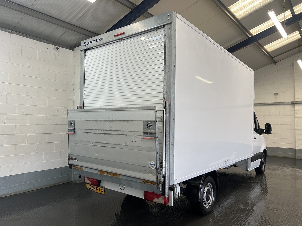 Mercedes-Benz Sprinter 314 Cdi 2.1 L3 Luton 2.1 Lut CE68FTX White #4