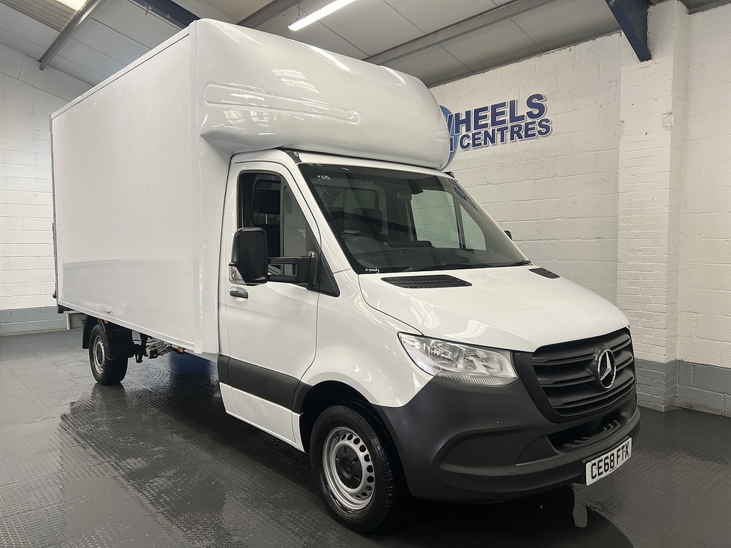Mercedes-Benz Sprinter 314 Cdi 2.1 L3 Luton 2.1 Lut CE68FTX White #6