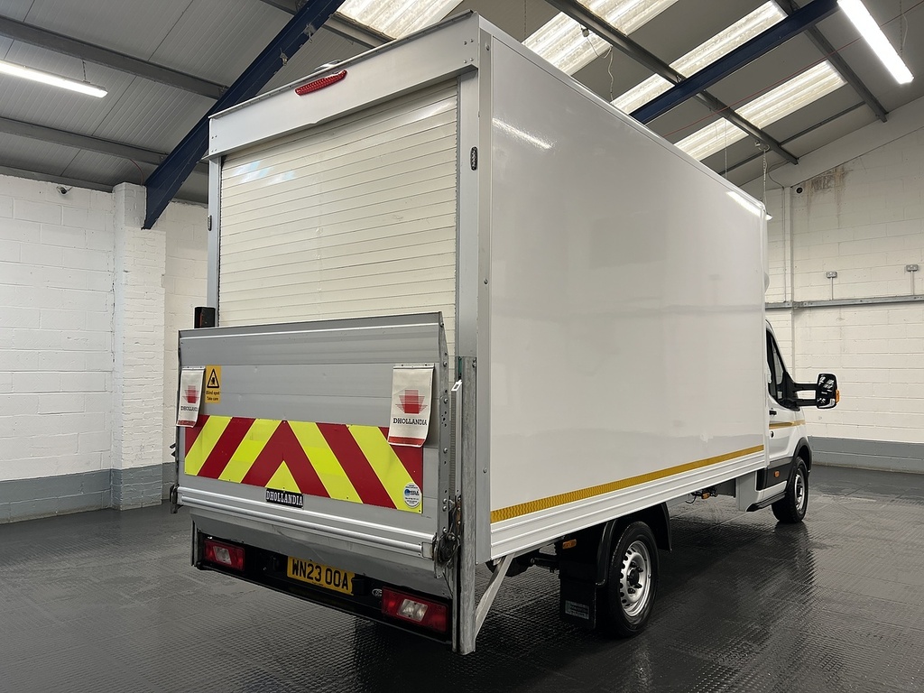 Ford Transit Custom 350 Ecoblue Leader 2.0 Luton WN23OOA White #4