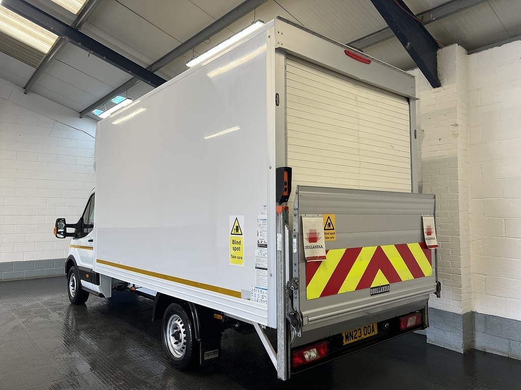 Ford Transit Custom 350 Ecoblue Leader 2.0 Luton WN23OOA White #3