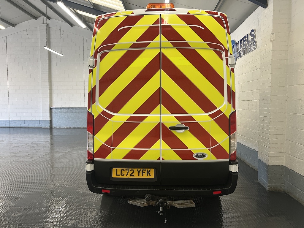 Ford Transit Custom 2.0 350 Ecoblue Leader Panel Van LC72YFK White #4