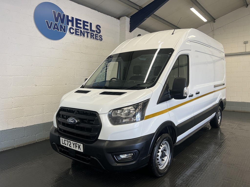 Ford Transit Custom 2.0 350 Ecoblue Leader Panel Van LC72YFK White